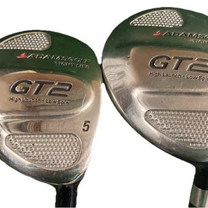 Adams Tight Lies GT2 High Launch Low Spin Fairway Wood Set 3w,5w RH Regular Flex