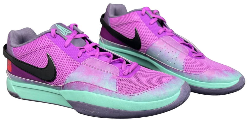 Nike Mens Ja 1 Size 18 Christmas Basketball Sneakers Fuchsia Dream Shoes New