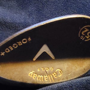 Men's Callaway Callaway X Forged Chrome Right Handed Wedge Wedge Flex 52 Degree Steel Shaft (Used)