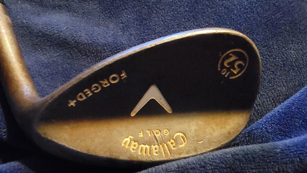 Men's Callaway Callaway X Forged Chrome Right Handed Wedge Wedge Flex 52 Degree Steel Shaft (Used)
