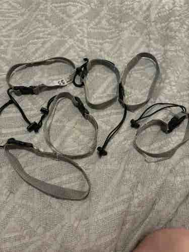 Lot of 6 Pro Stock Laundry Loops with Sock Strap
