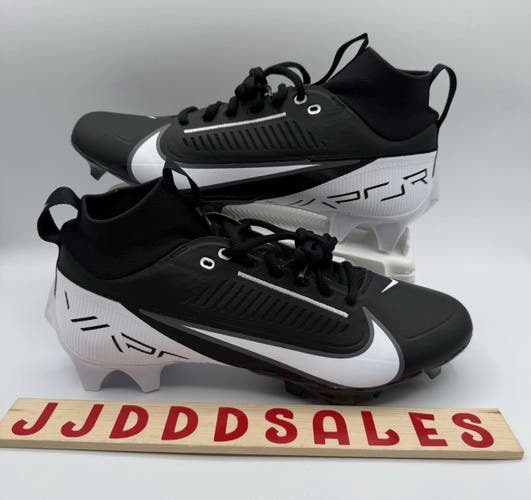 Nike Vapor Edge Pro 360 2 Football Cleats Black White DA5456-001 Men’s Size 11 New