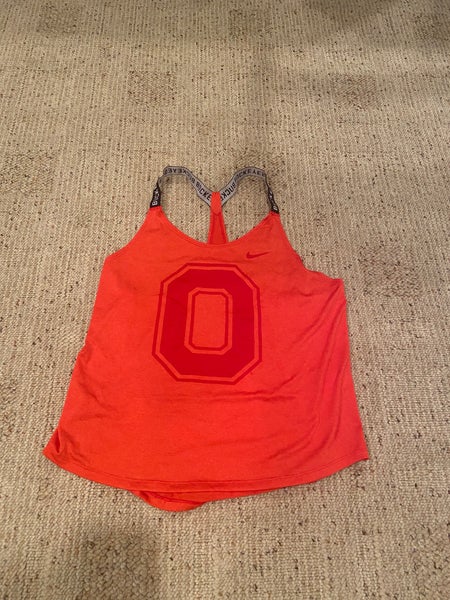 Scarlet/Red Nike Dri-Fit Ohio State University Buckeyes Tanktop Women's M