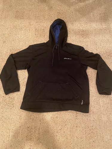 Black Eddie Bauer Sweatshirt Adult L