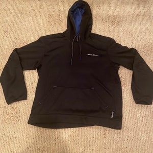 Black Eddie Bauer Sweatshirt Adult L