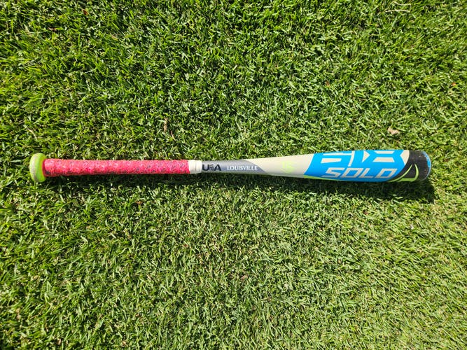 Louisville Slugger Solo 618 Alloy USABat Certified Bat (-11) 18 oz 29" (Used)
