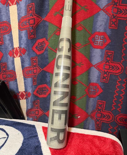 2025 BBCOR Warstic Gunner Hybrid Bat (-3) 30 oz 33" (New)
