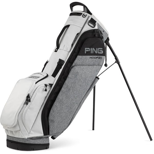 PING HOOFER STAND BAG HEATHER GREY/PLATINUM/BLACK