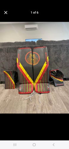 35" 2018 Bauer 2s pro Regular Goalie Full Set (Used)