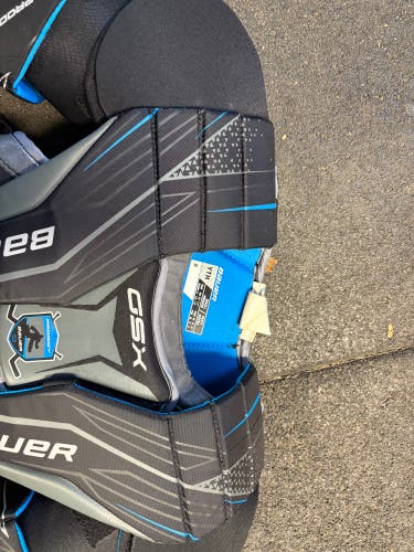 Bauer Prodigy GSX hockey goalie chest pads