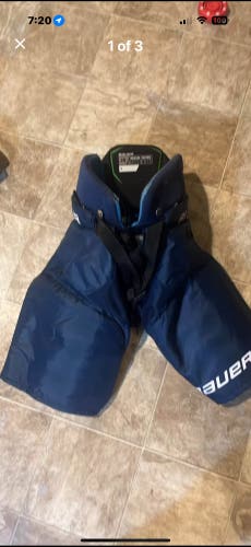 Junior Medium Bauer X S21 Hockey Pants (Used)