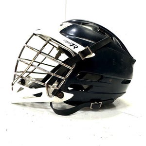 Used Cascade CPX-R  NAVY WHITE Lacrosse Helmet Navy Blue One Size 11860-C000296417