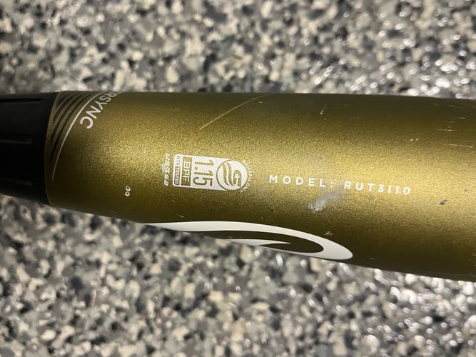 2023 Rawlings Icon Composite USSSA Certified Bat (-10) 17 oz 27" (Used)