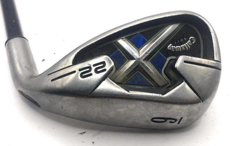 Callaway X-22 Single 9 Iron Callaway 75g Regular Graphite Shaft *Good*