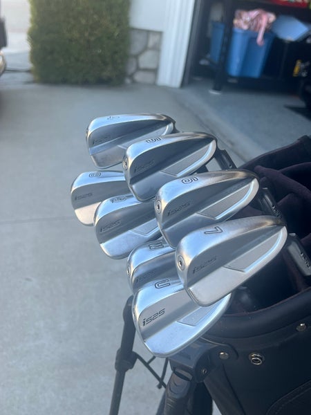 Ping i525 Iron Set Extra Stiff Flex (8 Clubs) #4 - #9, PW, GW LA Golf Graphite Shaft (Used)