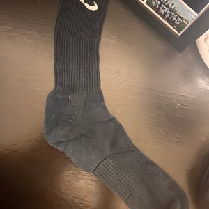 Black Adult Unisex Large/Extra Large Nike Socks (Used)