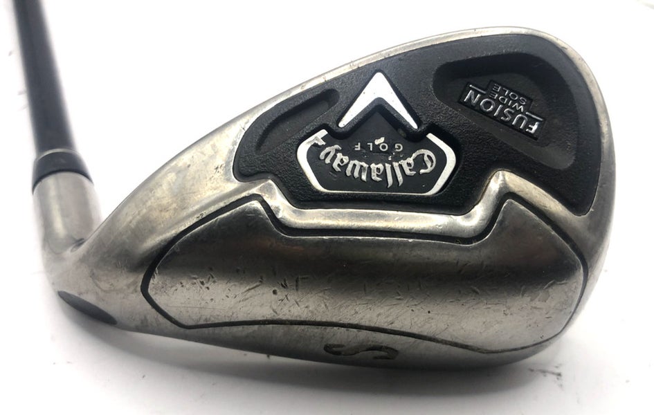 CALLAWAY FUSION WIDE SOLE SAND WEDGE SW 75g Lite FLex Graphite Senior Shaft