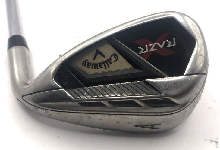 Callaway RAZR X Gap A Wedge RH Right Steel Uniflex Shaft *needs a grip*