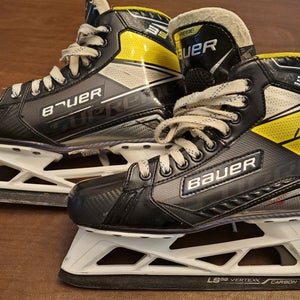 Bauer Supreme 3S Hockey Goalie Skates Regular Width 8 (Used)