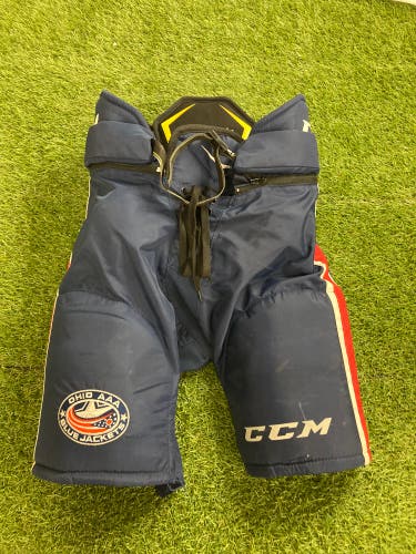 Blue Junior Large CCM Tacks Hockey Pants (Used)