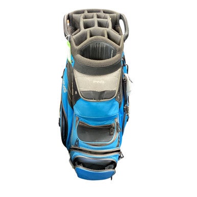 Used Ping BAG Mens Stand Bag Royal Blue 11479-S000401941