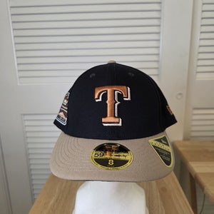 NWS Texas Rangers New Era 59fifty Low Profile 8 2020 Inaugural Season SP MLB