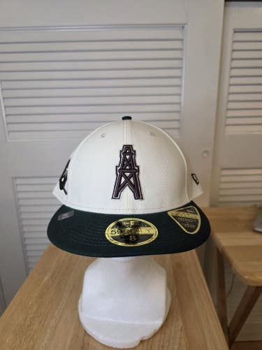 NWS Houston Oilers New Era 59fifty Low Profile 8 NFL