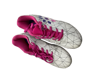 Used Soccer Cleats White Junior 04.5 11613-S000166404