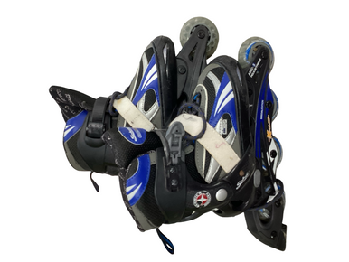 Used DBX 1-4 ADJUSTABLE Junior Rec Fitness Skates Grey Adjustable 11613-S000166408