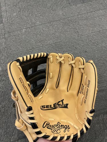 Used Rawlings SELECT SERIES SS12CB BB/SB Glove RH Throw Tan 12" 11614-S000219387