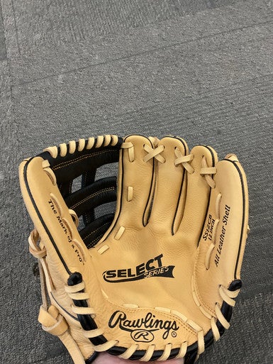 Used Rawlings SELECT SERIES SS12CB BB/SB Glove RH Throw Tan 12" 11614-S000219387