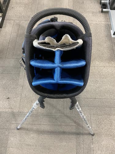 Used DUKE BLUE DEVILS 6 WAY STAND BAG Womens Stand Bag Navy Blue 11614-S000219363