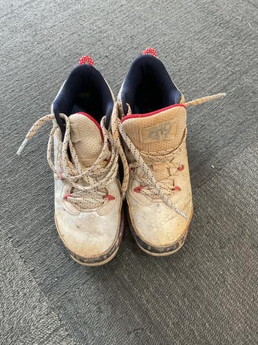 Used Under Armour BRYCE HARPER BB/SB Cleats White Junior 01 11614-S000219368