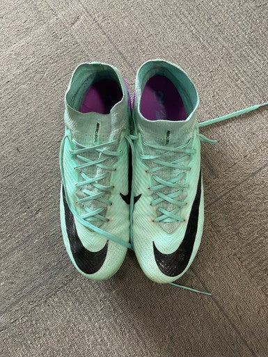 Used Nike Soccer Cleats Turquoise Senior 12 11614-S000219356