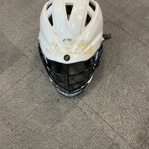 Used Cascade CS - YOUTH Lacrosse Helmet White XS 11614-S000219822