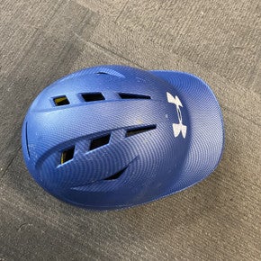 Used Under Armour CHARGED Batting Helmet No Mask Royal Blue SM 11614-S000219781