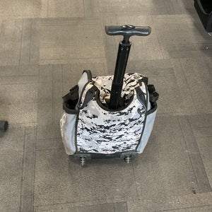 Used BoomBah BASEBALL WHEELED BAG BB/SB Player Wheeled Bag Grey 11614-S000219755