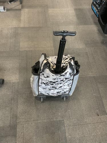 Used BoomBah BASEBALL WHEELED BAG BB/SB Player Wheeled Bag Grey 11614-S000219755