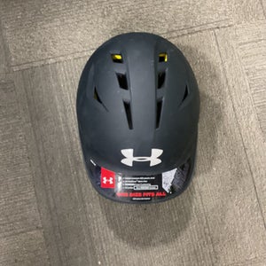 Used Under Armour BASEBALL HELMET Batting Helmet No Mask Black One Size 11614-S000219710