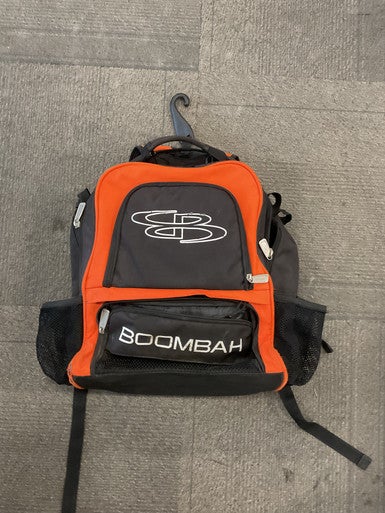 Used BoomBah 4 BAT BACKPACK BB/SB Player Backpack Orange 11614-S000219699