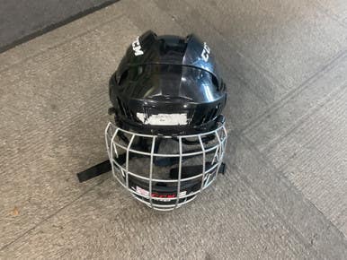 Used CCM FL40 S Helmet Cage Combo Black SM 11614-S000219986