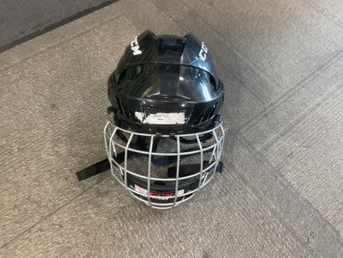 Used CCM FL40 S Helmet Cage Combo Black SM 11614-S000219986