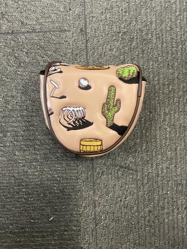 Used Ping DESERT MALLET PUTTER HEADCOVER Golf Accessory 11614-S000219975