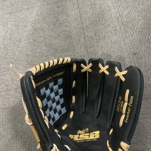 Used Rawlings RSB SOFTBALL SERIES BB/SB Glove RH Throw Black 13" 11614-S000219949