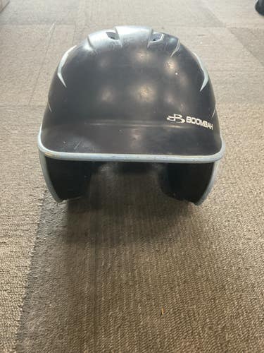 Used BoomBah BBH2SP-JR Batting Helmet No Mask Navy Blue One Size 11614-S000219946