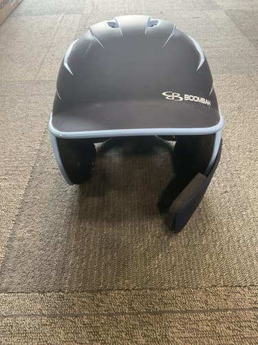 Used BoomBah BBH2SP-SR Batting Helmet No Mask Navy Blue One Size 11614-S000219943