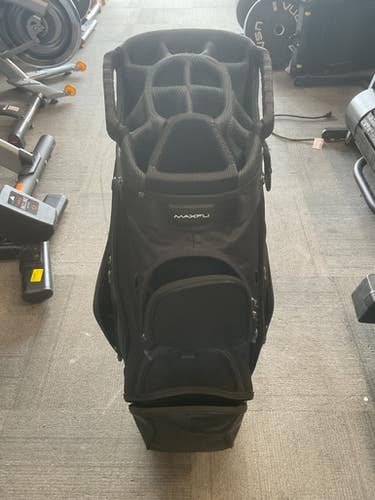 Used Maxfli HONORS Mens Cart Bag Black 11614-S000219936