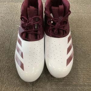 Used Adidas ADIZERO Adult FB Cleats Maroon Senior 13 11614-S000219942