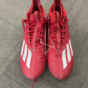 Used Adidas ADIZERO Adult FB Cleats Red Senior 13 11614-S000219938