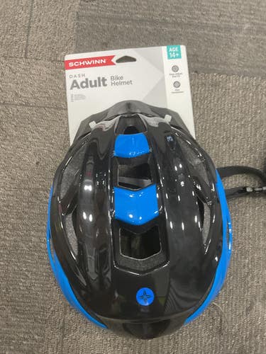 Used Schwinn DASH ADULT BIKE HELMET Bike Helmet Royal Blue One Size 11614-S000219926